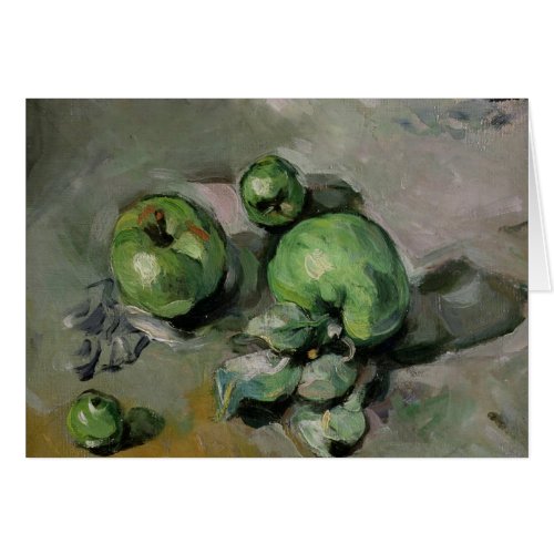 Paul Cezanne  Green Apples c1872_73