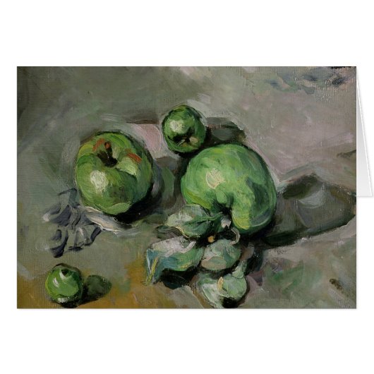 Paul Cezanne | Green Apples, c.1872-73 Cards (Front Horizontal)