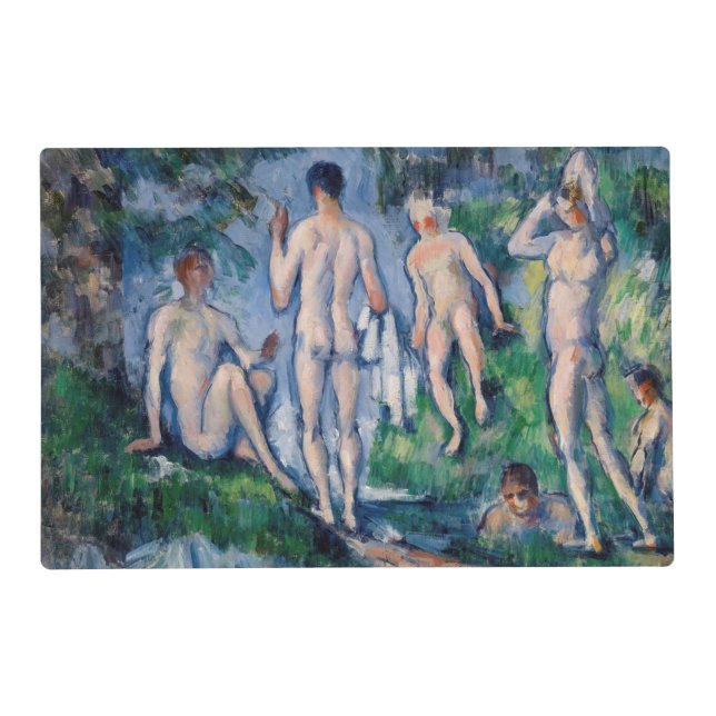 Paul Cezanne - Group of Bathers Placemat (Front)