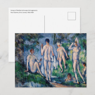 Paul Cezanne - Group of Bathers Postcard