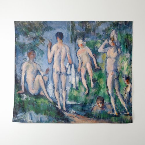 Paul Cezanne _ Group of Bathers  Tapestry