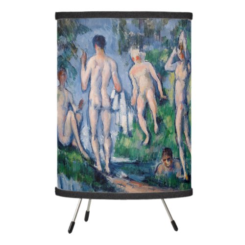 Paul Cezanne _ Group of Bathers Tripod Lamp