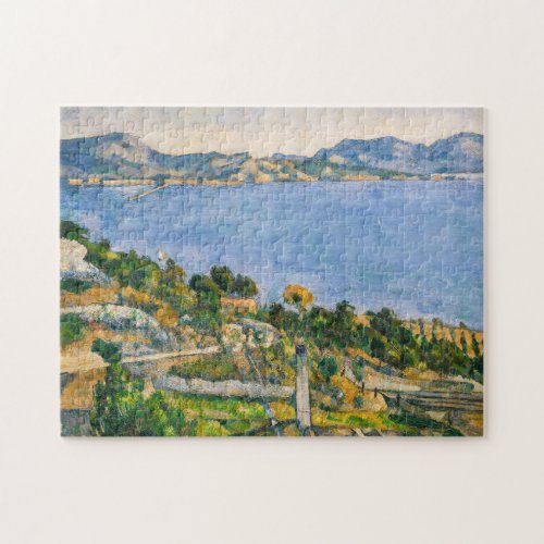 Paul Cezanne _ Gulf of Marseille seen from Estaque Jigsaw Puzzle