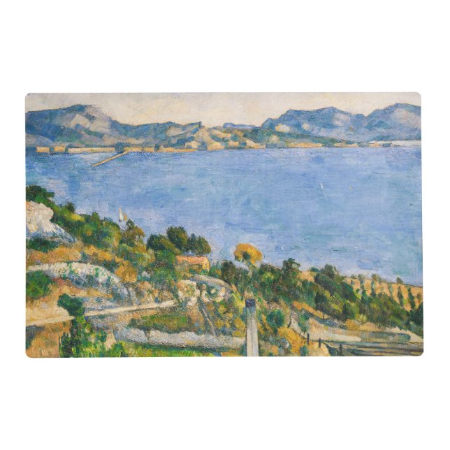 Paul Cezanne - Gulf of Marseille seen from Estaque Placemat (Front)