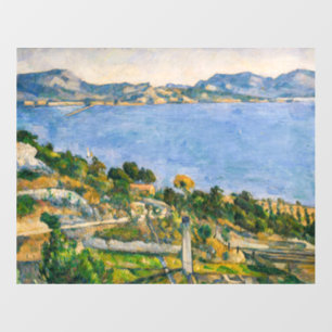 Paul Cezanne - Gulf of Marseille seen from Estaque Wall Decal