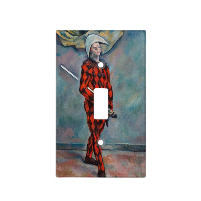 Paul Cezanne - Harlequin Light Switch Cover (Front)