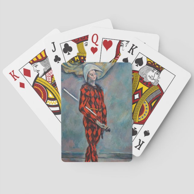 Paul Cezanne - Harlequin Poker Cards (Back)