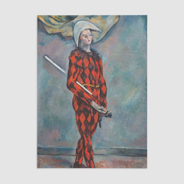 Paul Cezanne - Harlequin Tissue Paper (Creator Uploaded)