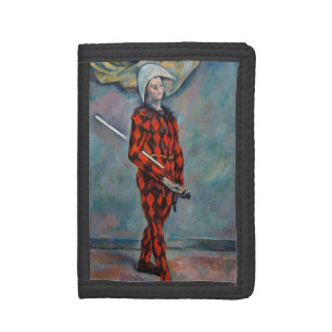 Paul Cezanne - Harlequin Trifold Wallet