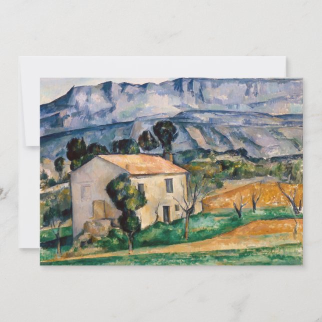 Paul Cezanne - House in Provence Thank You Card (Front)