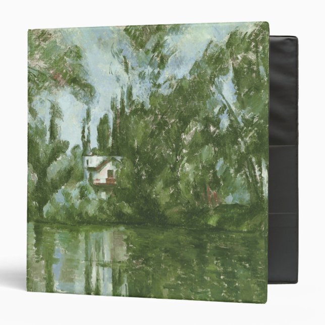Paul Cezanne | House on the Banks of the Marne, 18 Binder (Front/Inside)