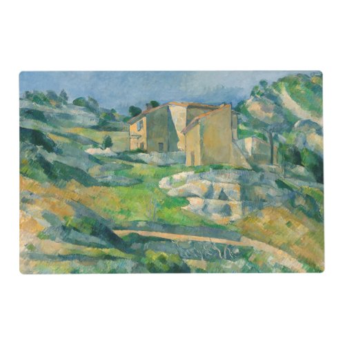 Paul Cezanne _ Houses in Provence Riaux Valley Placemat