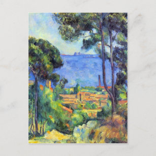 Paul Cezanne - Land scape Postcard