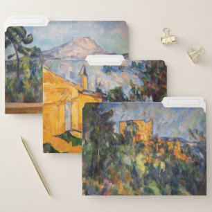 Paul Cezanne - Landscape Masterpieces Selection File Folder