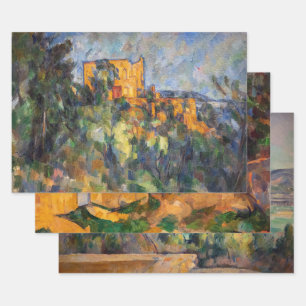 Paul Cezanne - Landscape Masterpieces Selection Wrapping Paper Sheets
