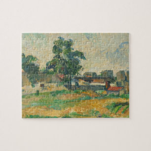 Paul Cezanne   Landscape near Paris, c. 1876 (oil  Jigsaw Puzzle