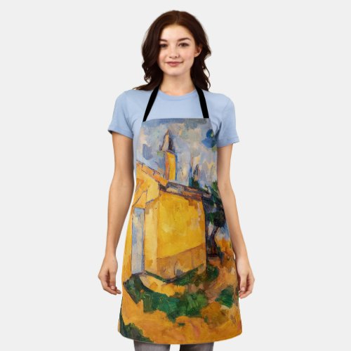 Paul Cezanne _ Le Cabanon de Jourdan Apron