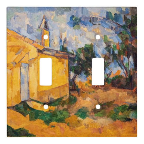 Paul Cezanne _ Le Cabanon de Jourdan Light Switch Cover