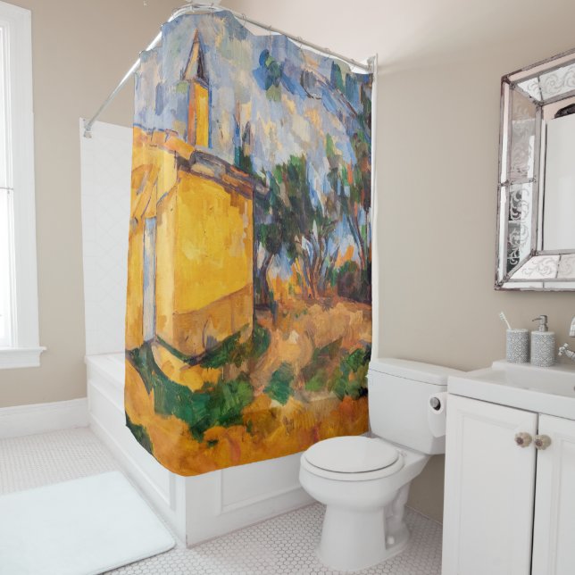 Paul Cezanne - Le Cabanon de Jourdan Shower Curtain (In Situ)