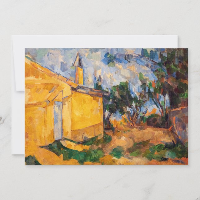 Paul Cezanne - Le Cabanon de Jourdan Thank You Card (Front)