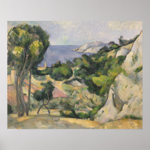 Paul Cezanne L'Estaque Poster