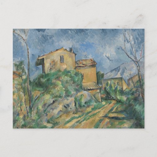 Paul Cezanne _ Maison Maria with a View of Chateau Postcard