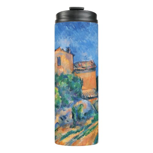 Paul Cezanne Maison Maria with a View of Chateau  Thermal Tumbler