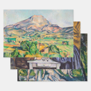Paul Cezanne - Masterpieces Selection Wrapping Paper Sheets