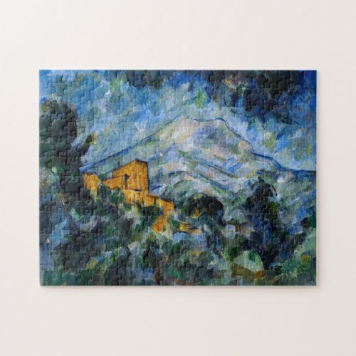 Paul Cezanne _ Mont Saint_Victoire  Chateau Noir Jigsaw Puzzle