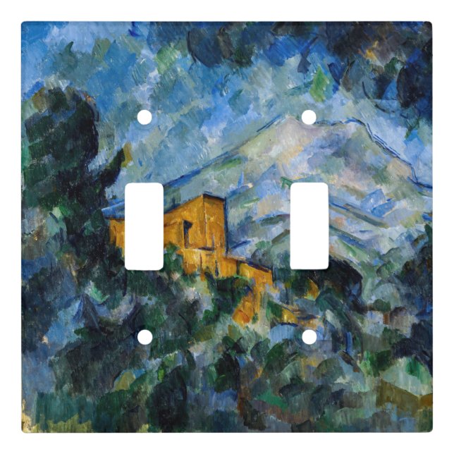 Paul Cezanne - Mont Saint-Victoire & Chateau Noir Light Switch Cover (Front)