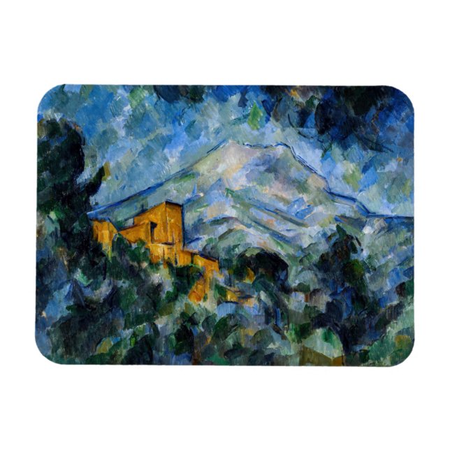 Paul Cezanne - Mont Saint-Victoire & Chateau Noir Magnet (Horizontal)