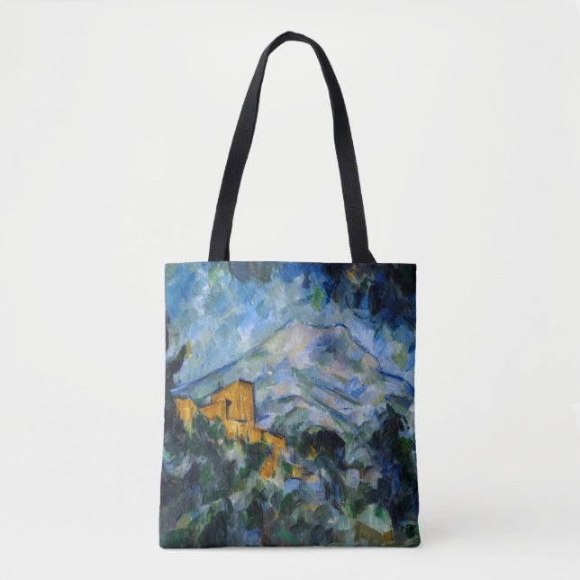Paul Cezanne - Mont Saint-Victoire & Chateau Noir Tote Bag (Front)