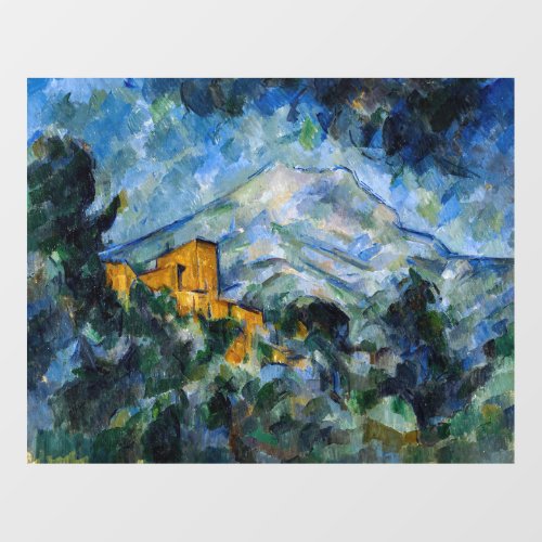 Paul Cezanne _ Mont Saint_Victoire  Chateau Noir Wall Decal