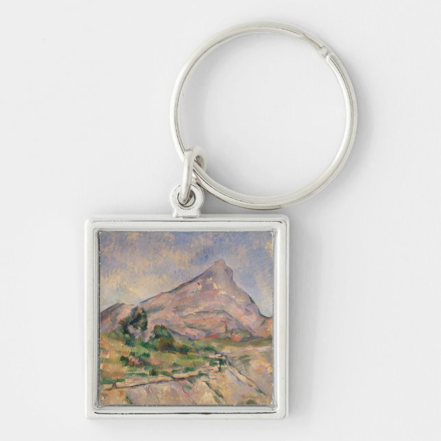 Paul Cezanne | Mont Sainte-Victoire, 1897-98 Keychain (Front)