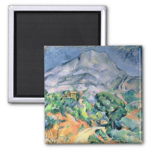 Paul Cezanne  Mont Sainte_Victoire 1900 Magnet