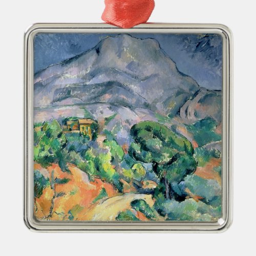 Paul Cezanne  Mont Sainte_Victoire 1900 Metal Ornament