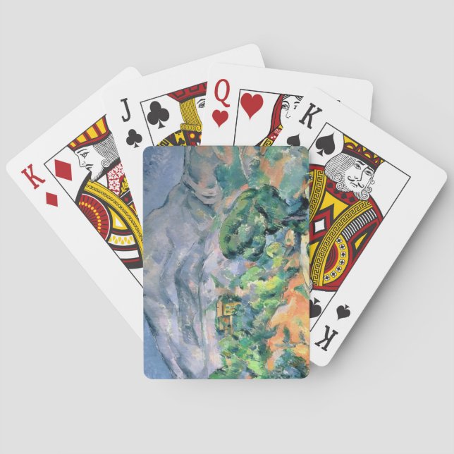 Paul Cezanne | Mont Sainte-Victoire, 1900 Poker Cards (Back)