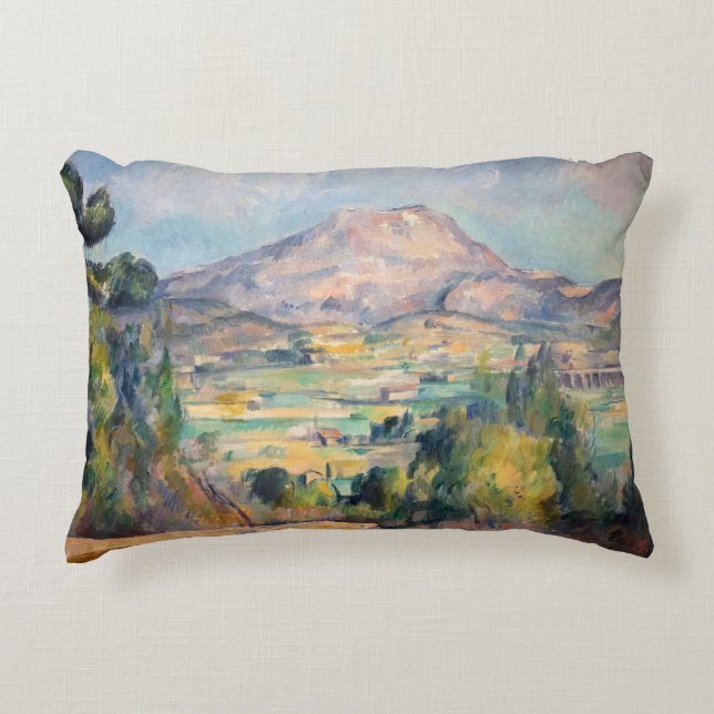 Paul Cezanne - Mont Sainte-Victoire Accent Pillow (Front)