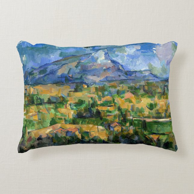 Paul Cezanne - Mont Sainte-Victoire Accent Pillow (Front)