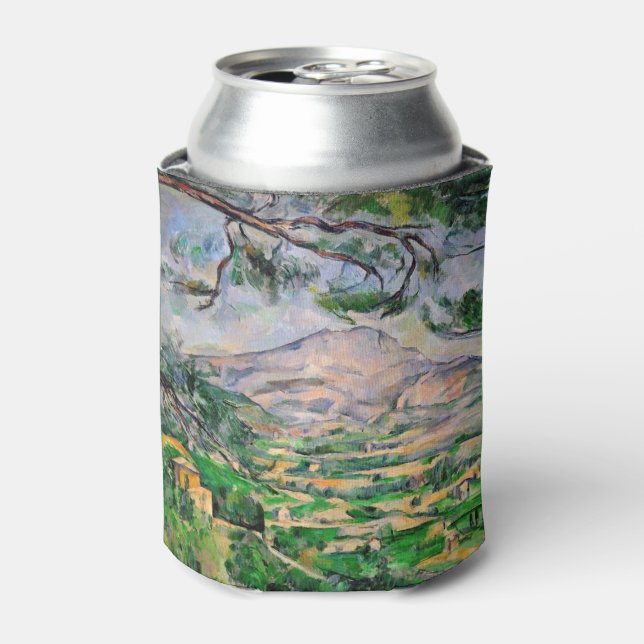Paul Cezanne - Mont Sainte-Victoire and Large Pine Can Cooler (Can Front)