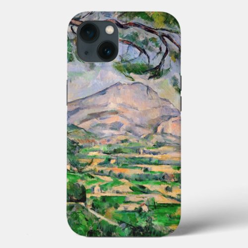Paul Cezanne _ Mont Sainte_Victoire and Large Pine iPhone 13 Case