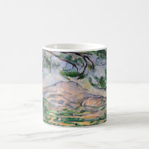 Paul Cezanne _ Mont Sainte_Victoire and Large Pine Coffee Mug