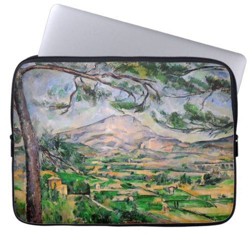 Paul Cezanne _ Mont Sainte_Victoire and Large Pine Laptop Sleeve