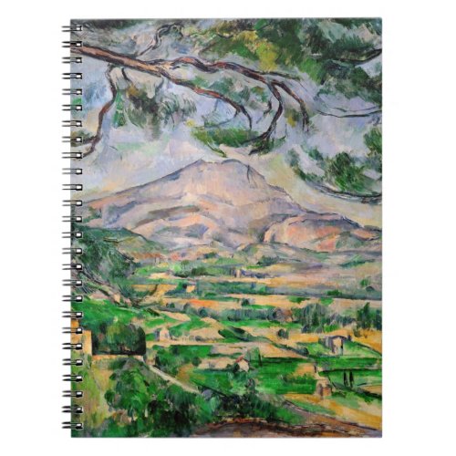 Paul Cezanne _ Mont Sainte_Victoire and Large Pine Notebook