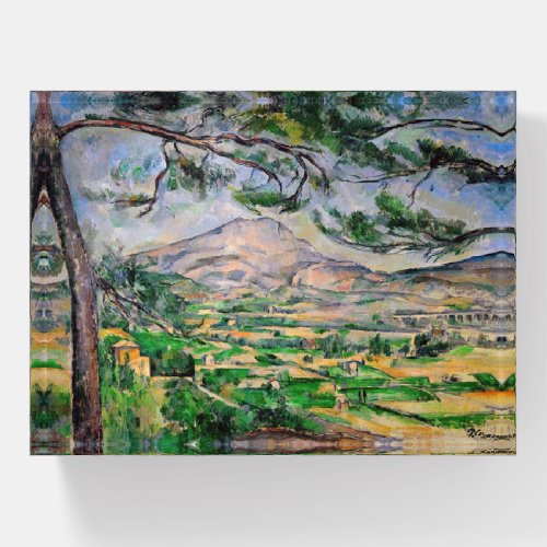 Paul Cezanne _ Mont Sainte_Victoire and Large Pine Paperweight