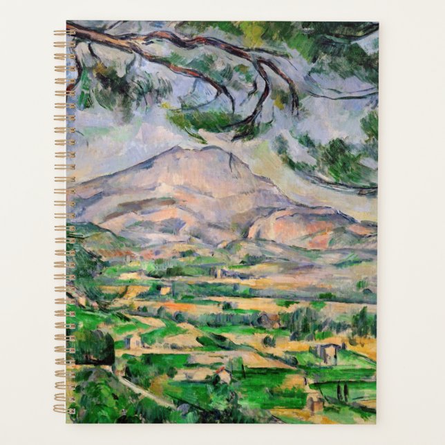 Paul Cezanne - Mont Sainte-Victoire and Large Pine Planner (Front)