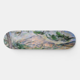 Paul Cezanne - Mont Sainte-Victoire and Large Pine Skateboard