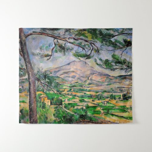 Paul Cezanne _ Mont Sainte_Victoire and Large Pine Tapestry