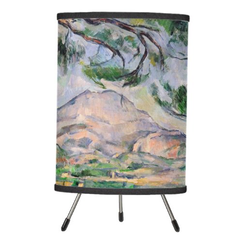 Paul Cezanne _ Mont Sainte_Victoire and Large Pine Tripod Lamp