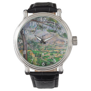 Paul Cezanne - Mont Sainte-Victoire and Large Pine Watch
